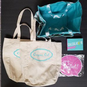 Origami Owl Designer Supplies: Totes, Calculator, Mouse Pad